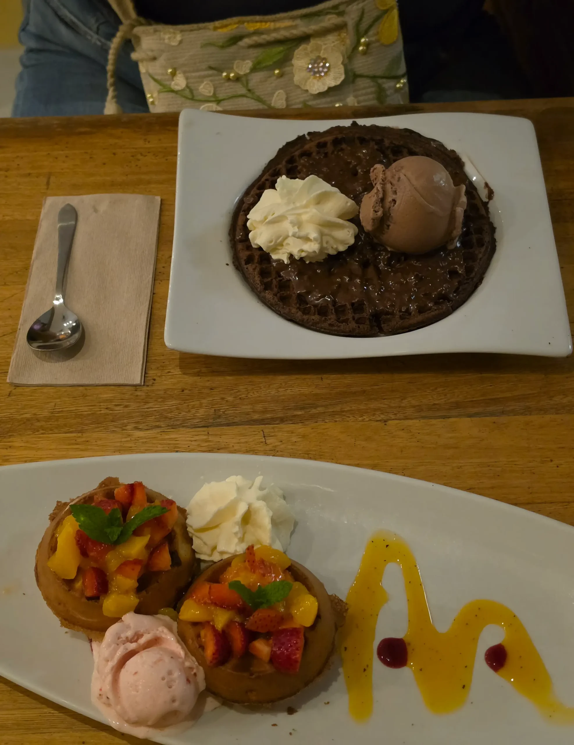 Crepes & Waffles.