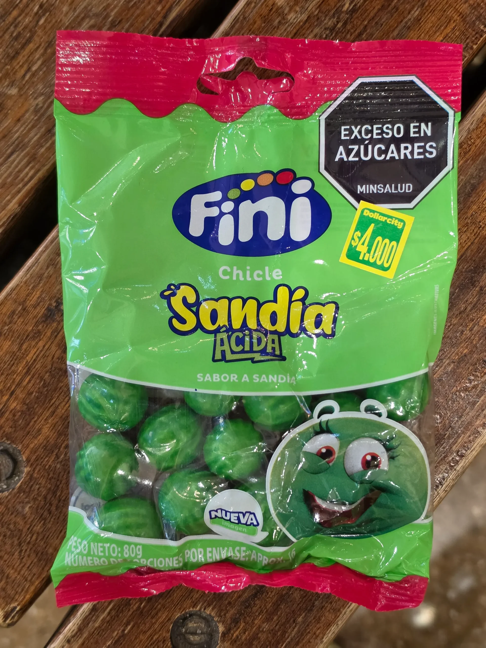 Fini Chicle Sandia Acida.