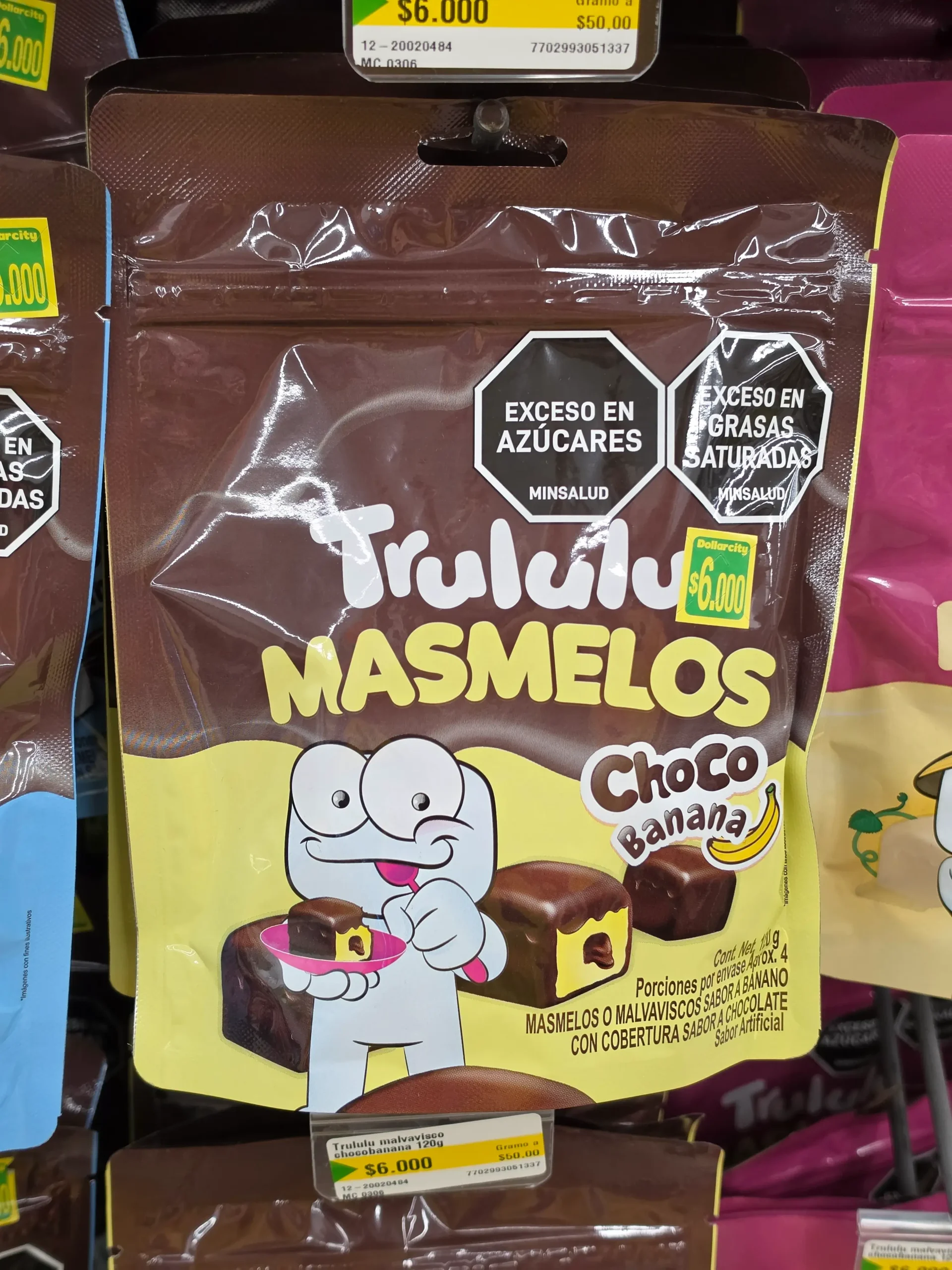 Trululu Masmelos Choco Banana.