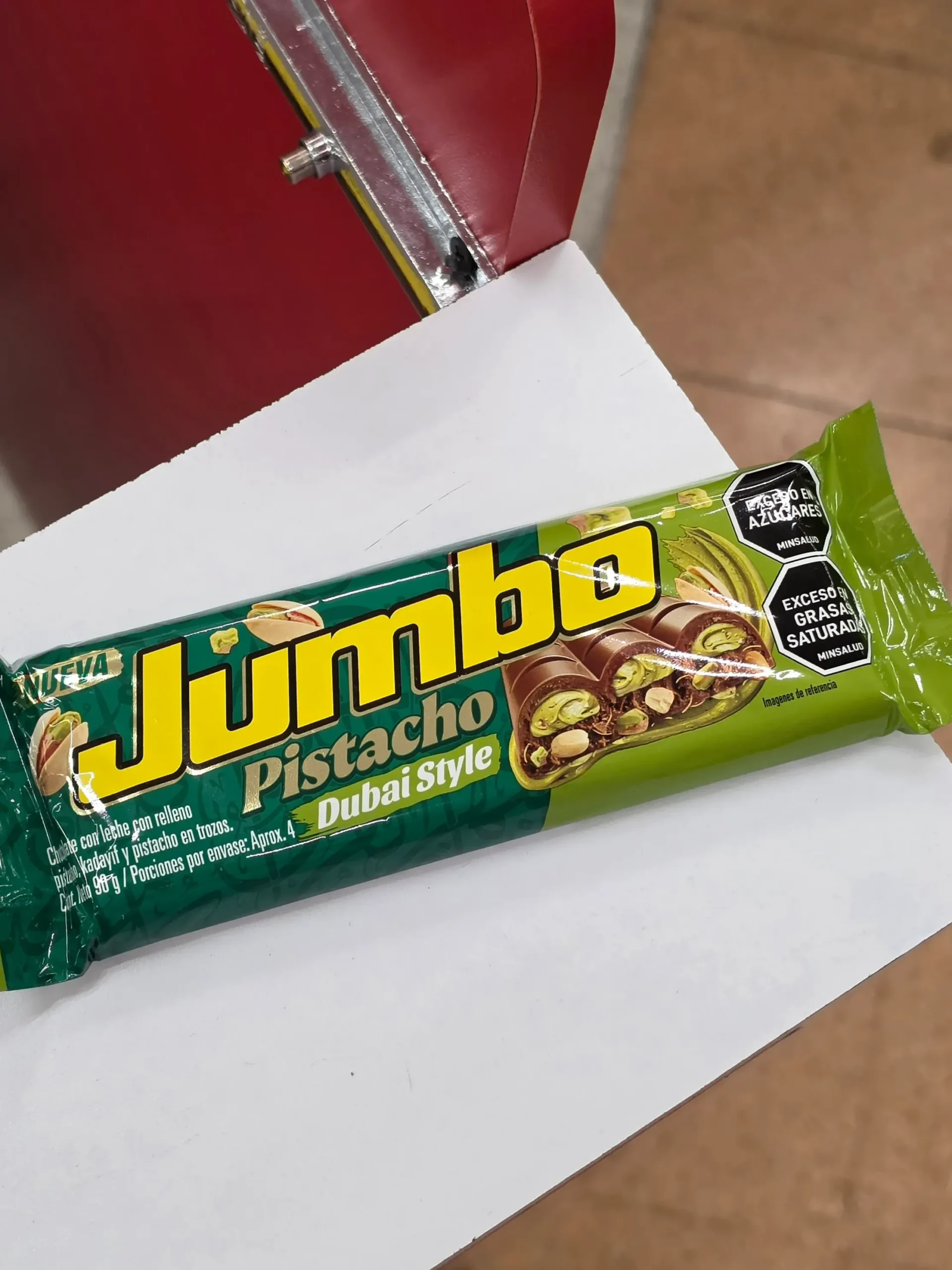 Jumbo Pistacho Dubai Style.