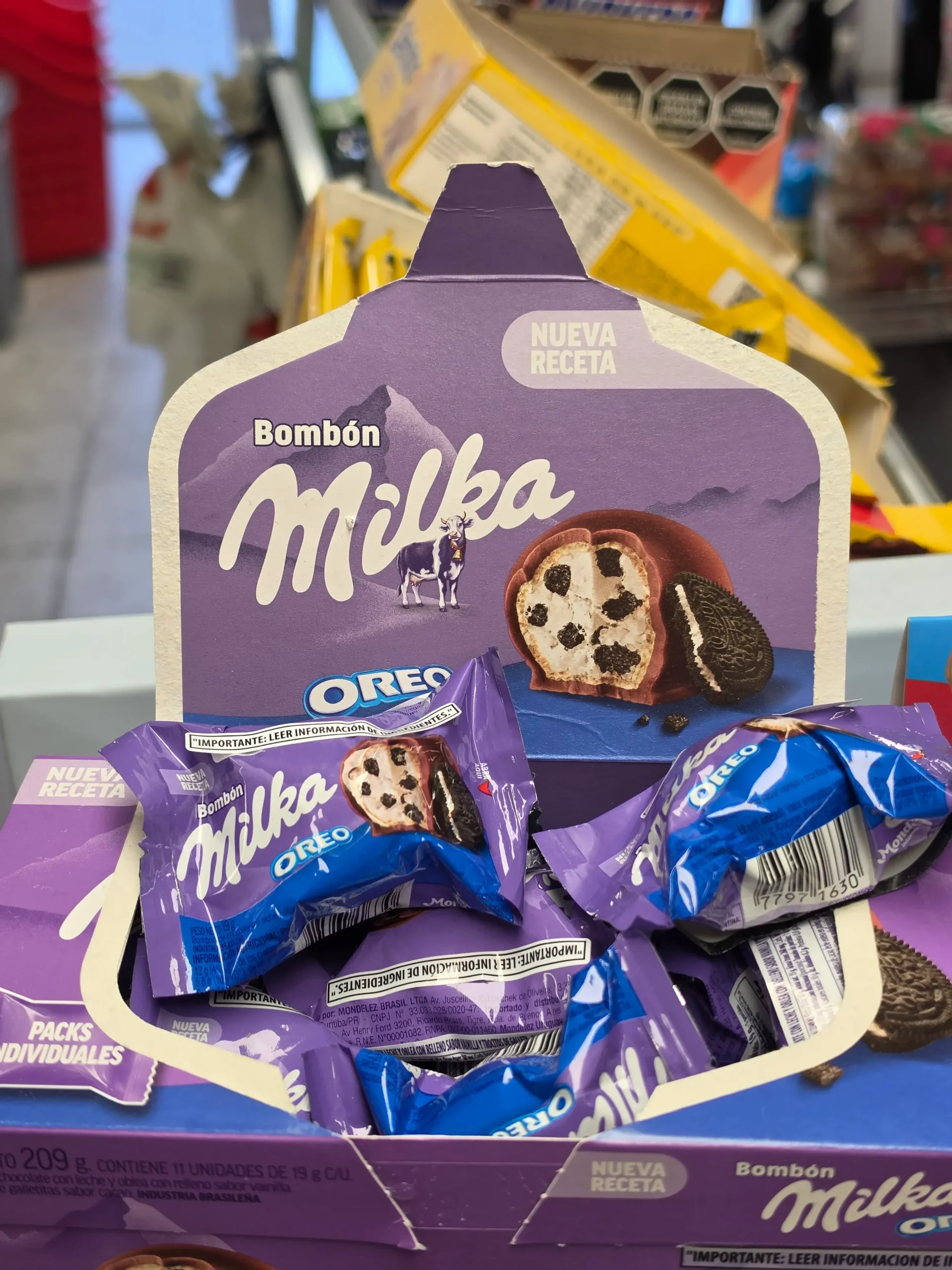 Milka Oreo Bombon.
