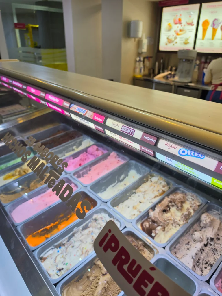 Popsy ice cream.
