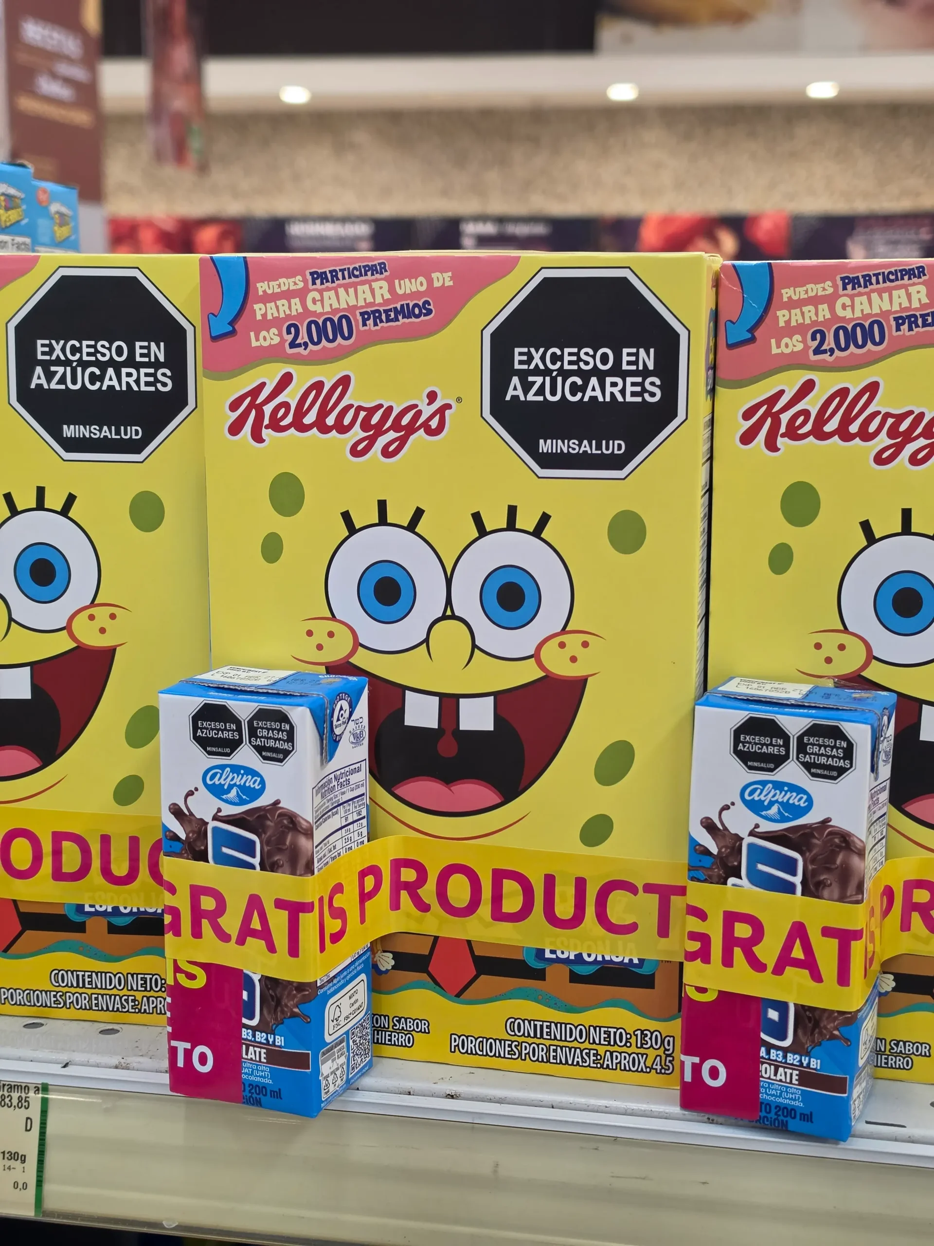 SpongeBob cereal.