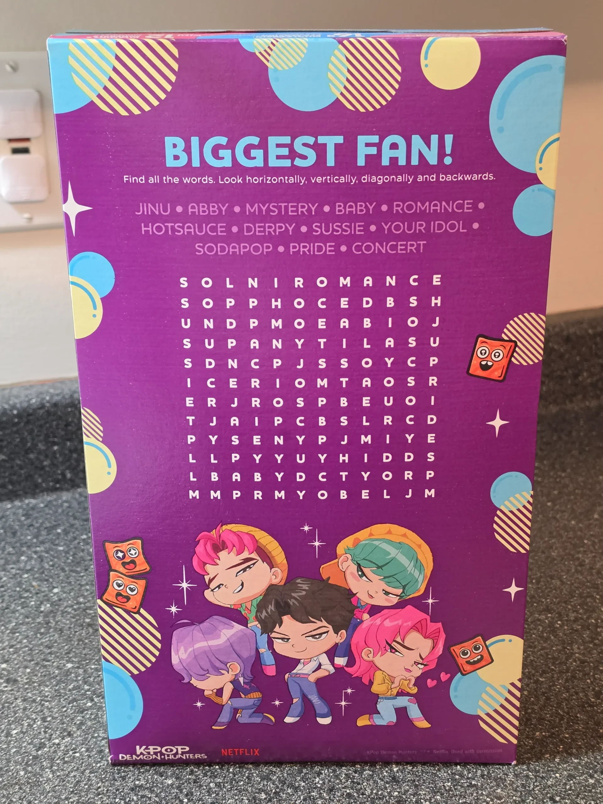 Cinnamon Toast Crunch Secret KPOP Demon Hunters Saja Boys Flavor