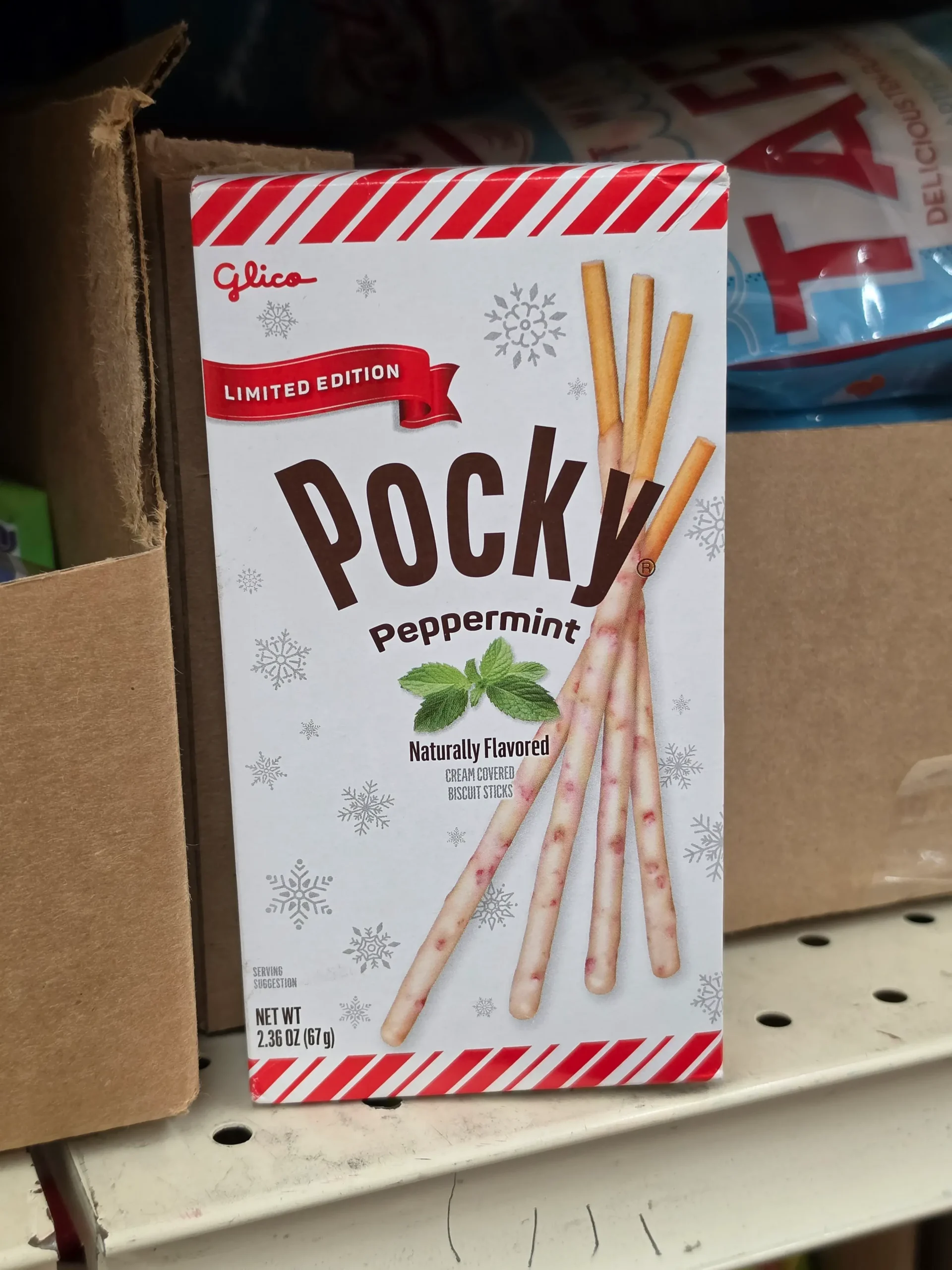 Pocky Peppermint.