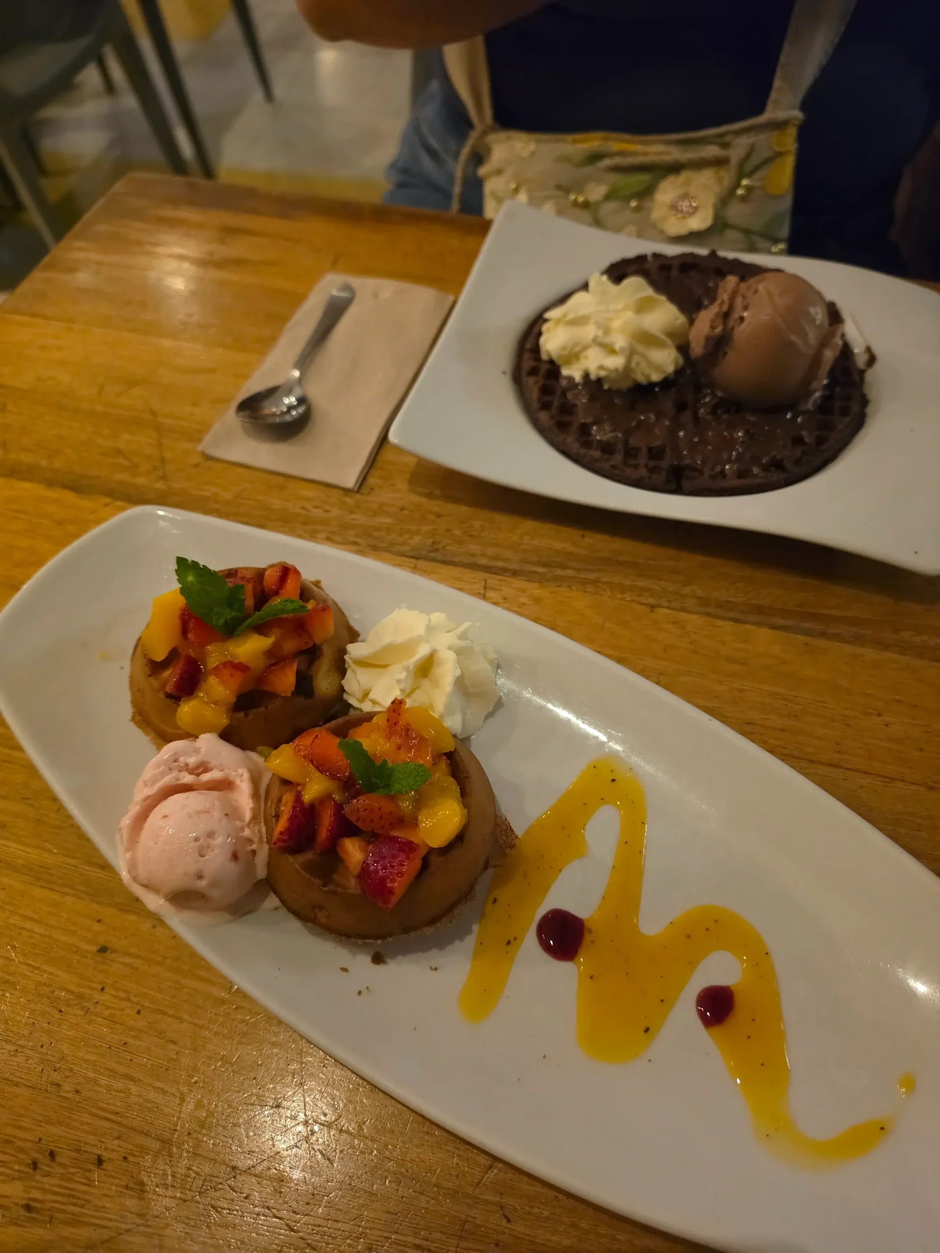 Crepes & Waffles.