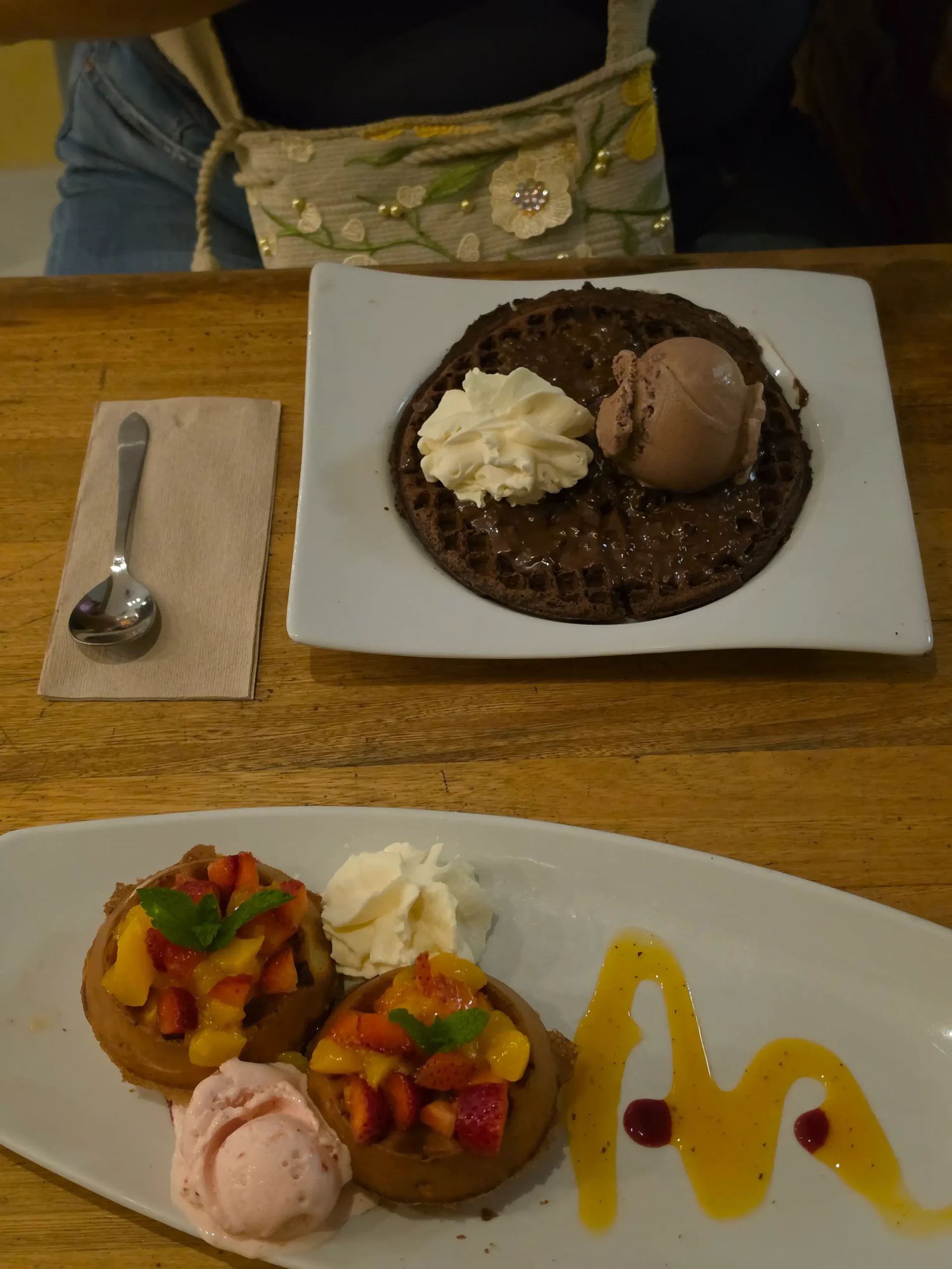 Crepes & Waffles.