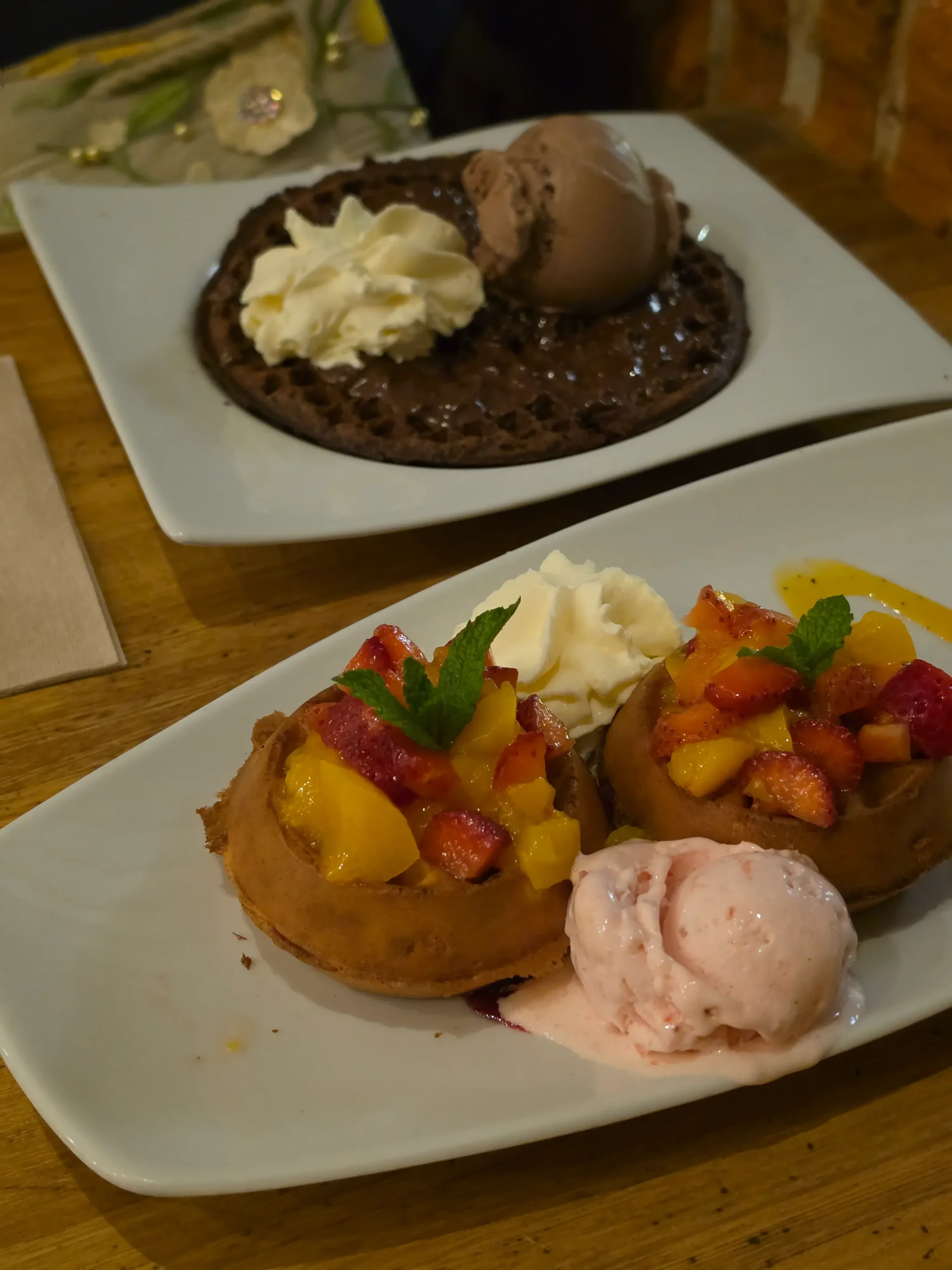 Crepes & Waffles.