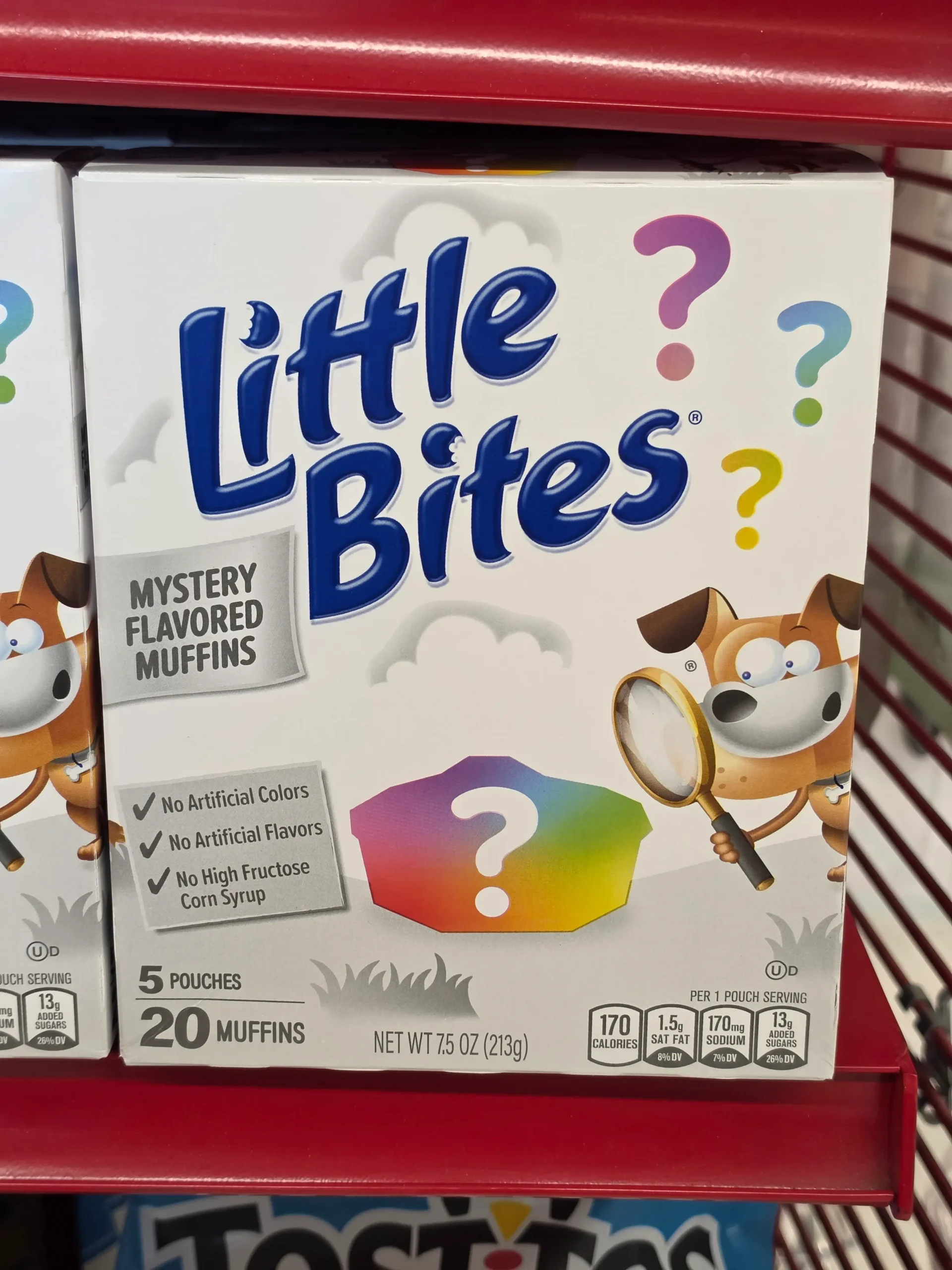 Little Bites Mystery Flavored Muffins.