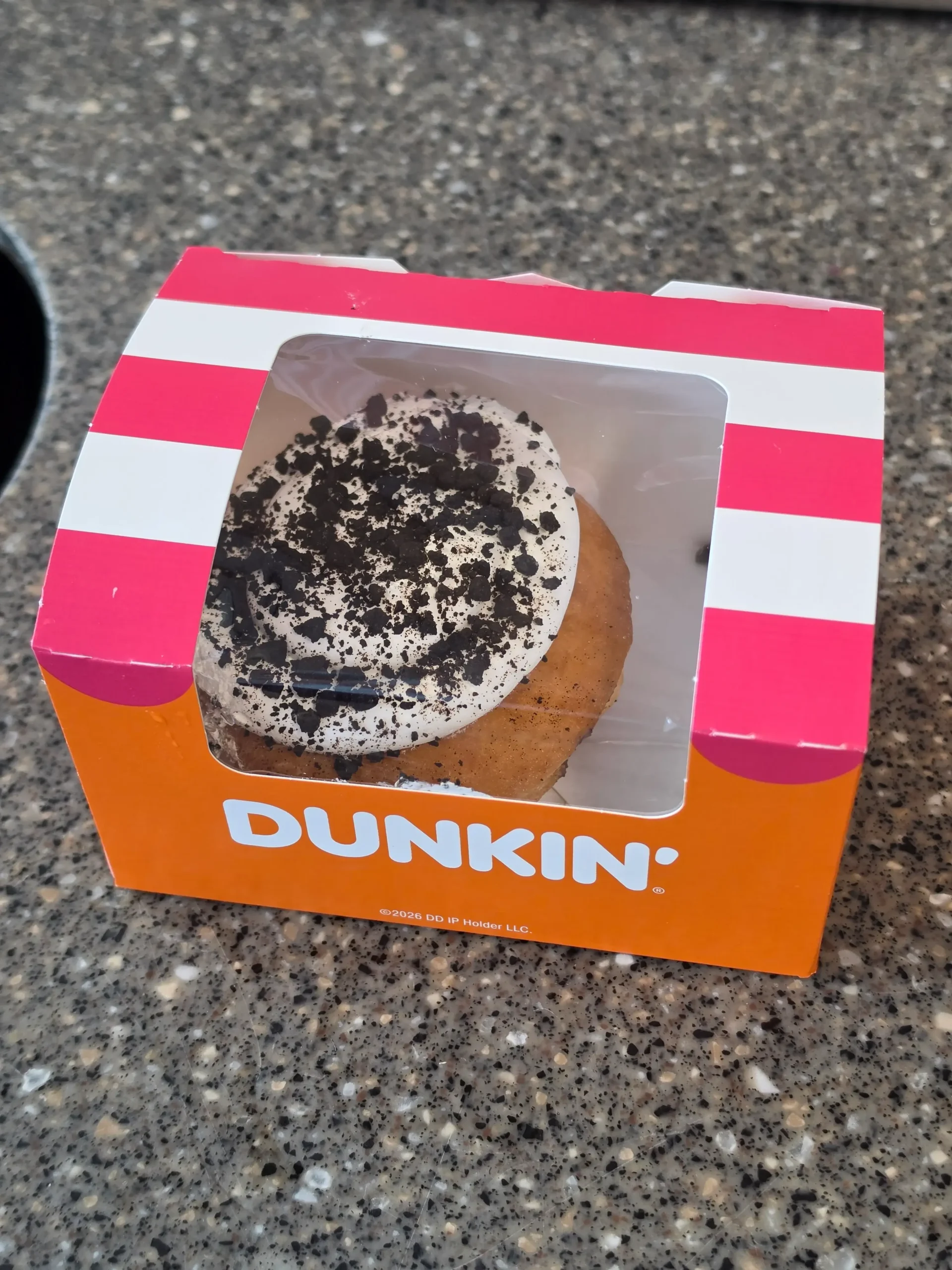 Dunkin' Donuts Ice Cream Cake Donut.