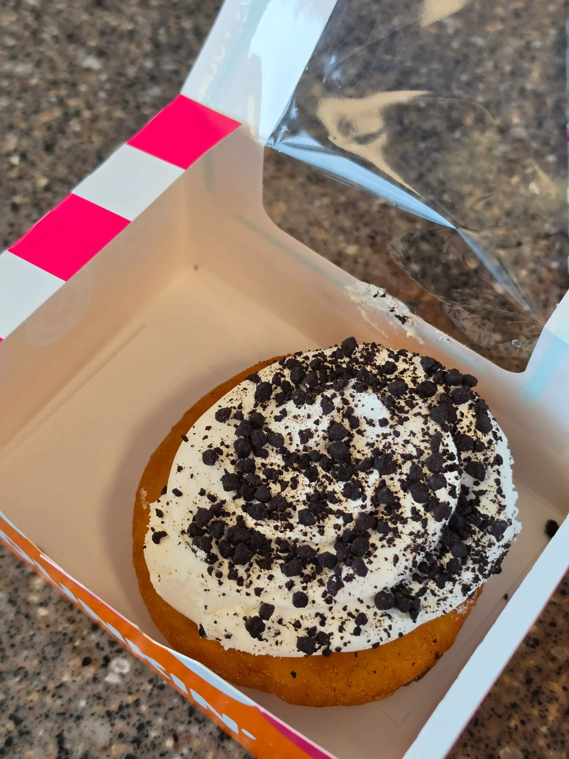 Dunkin' Donuts Ice Cream Cake Donut.