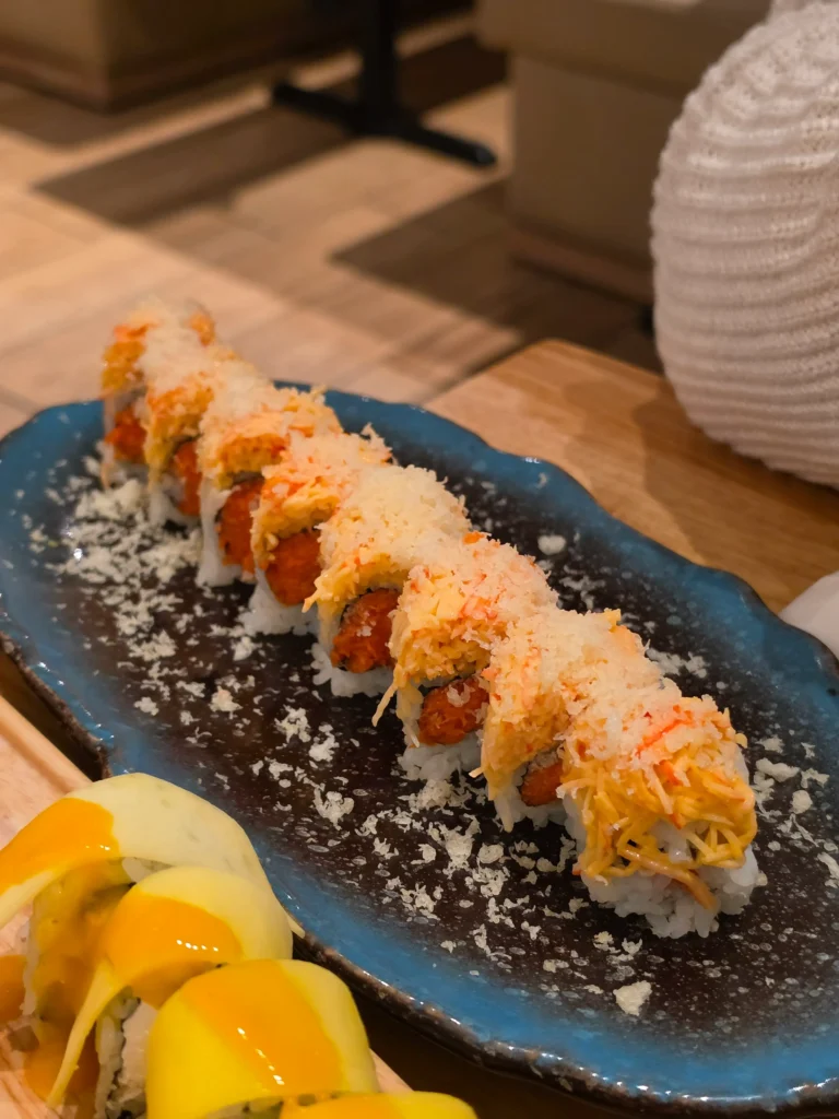 Mrs. Momo all you can eat sushi buffet food in Warwick, Rhode Island.