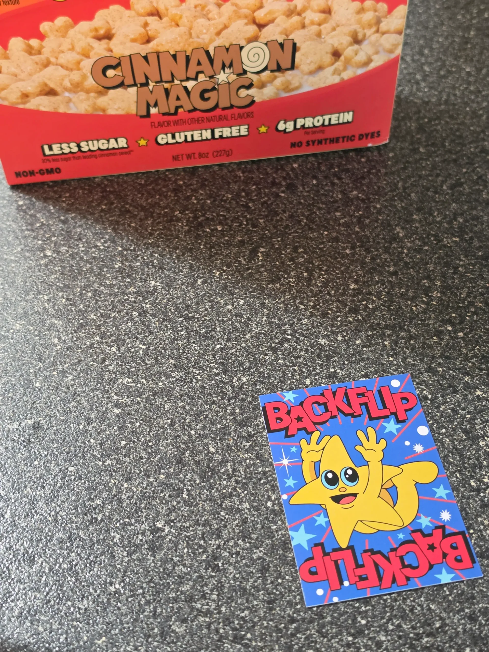 Backflip Cinnamon Magic Cereal.