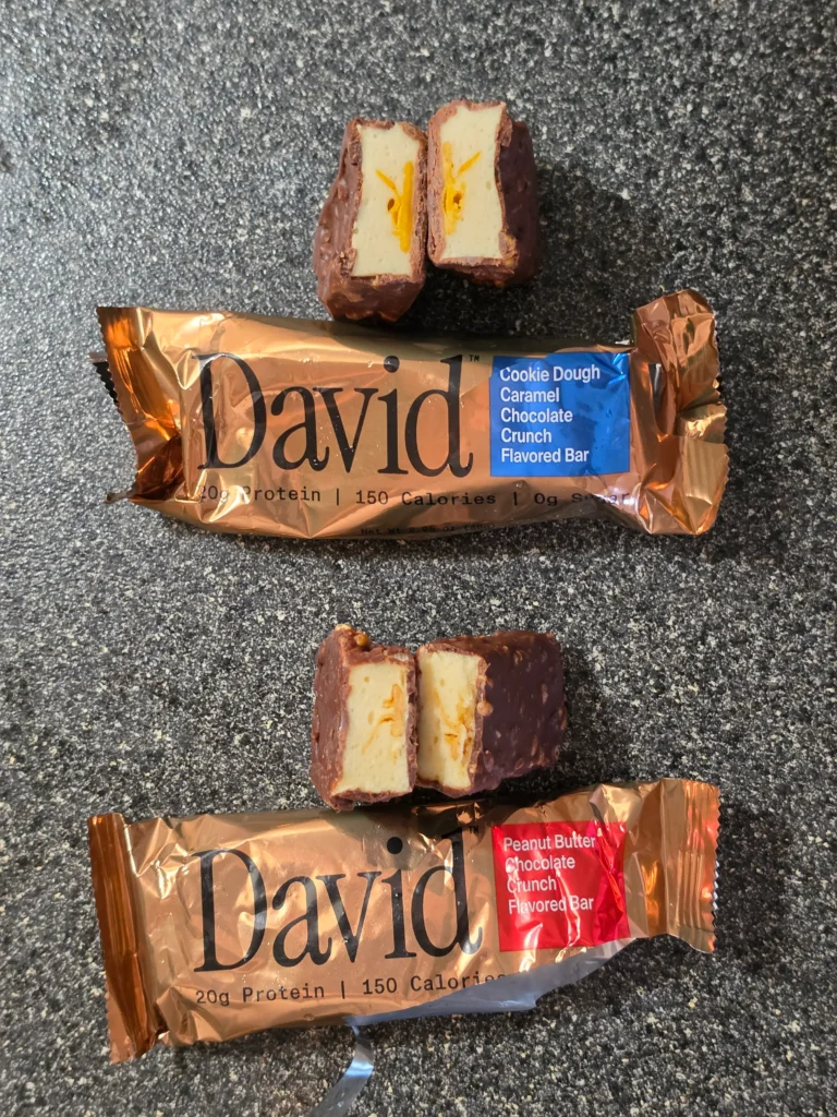 David Bronze Protein Bars.