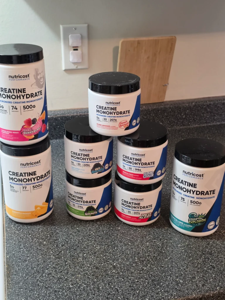 Nutricost Creatine Monohydrate.