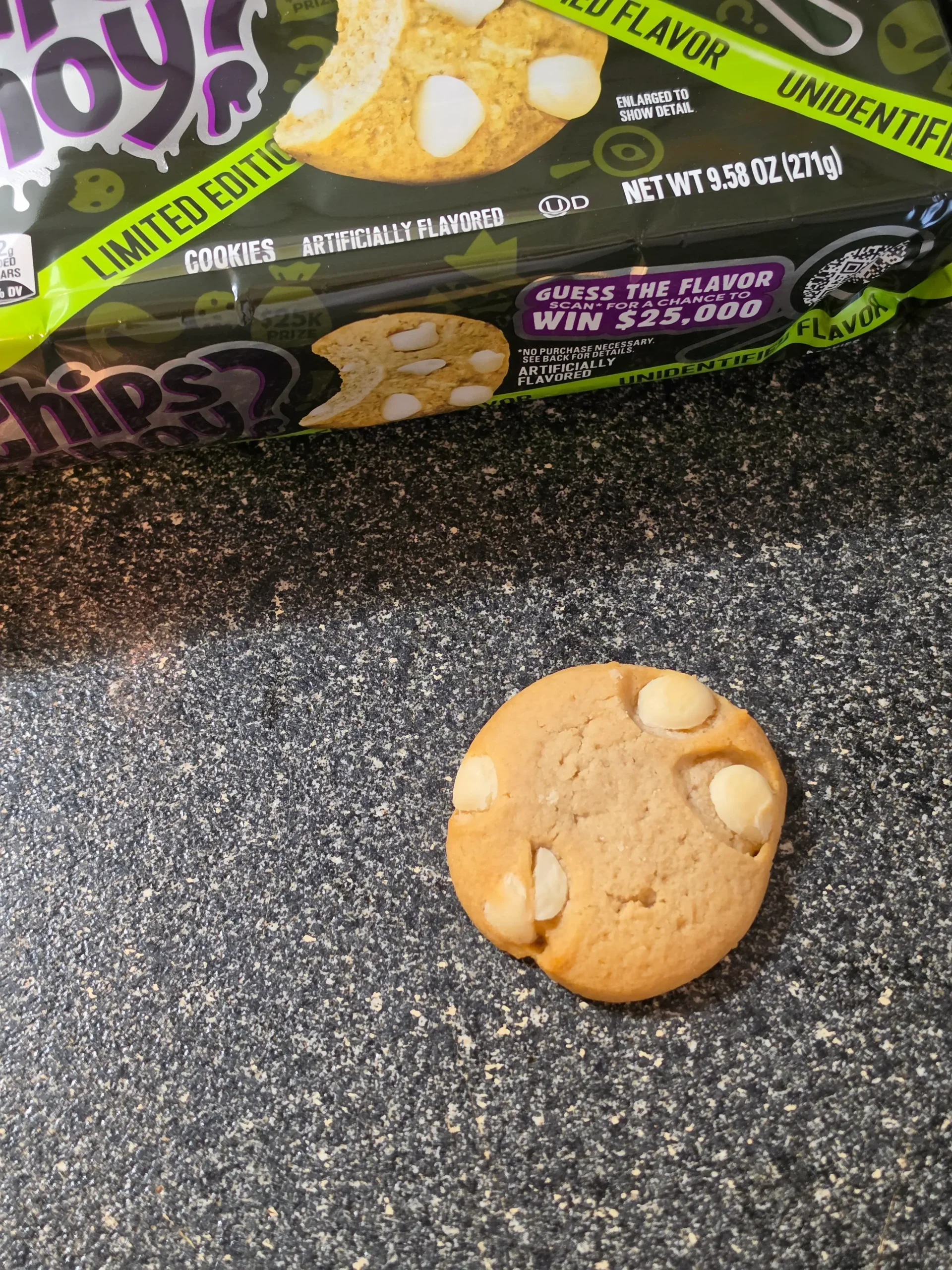 Chips Ahoy Mystery Flavor.