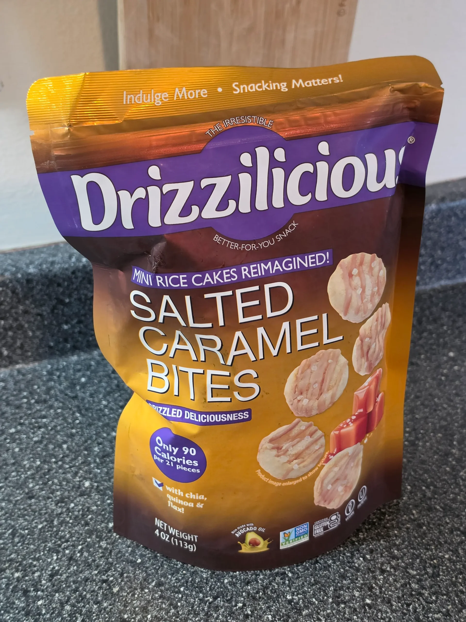 Drizzilicious Salted Caramel Bites.