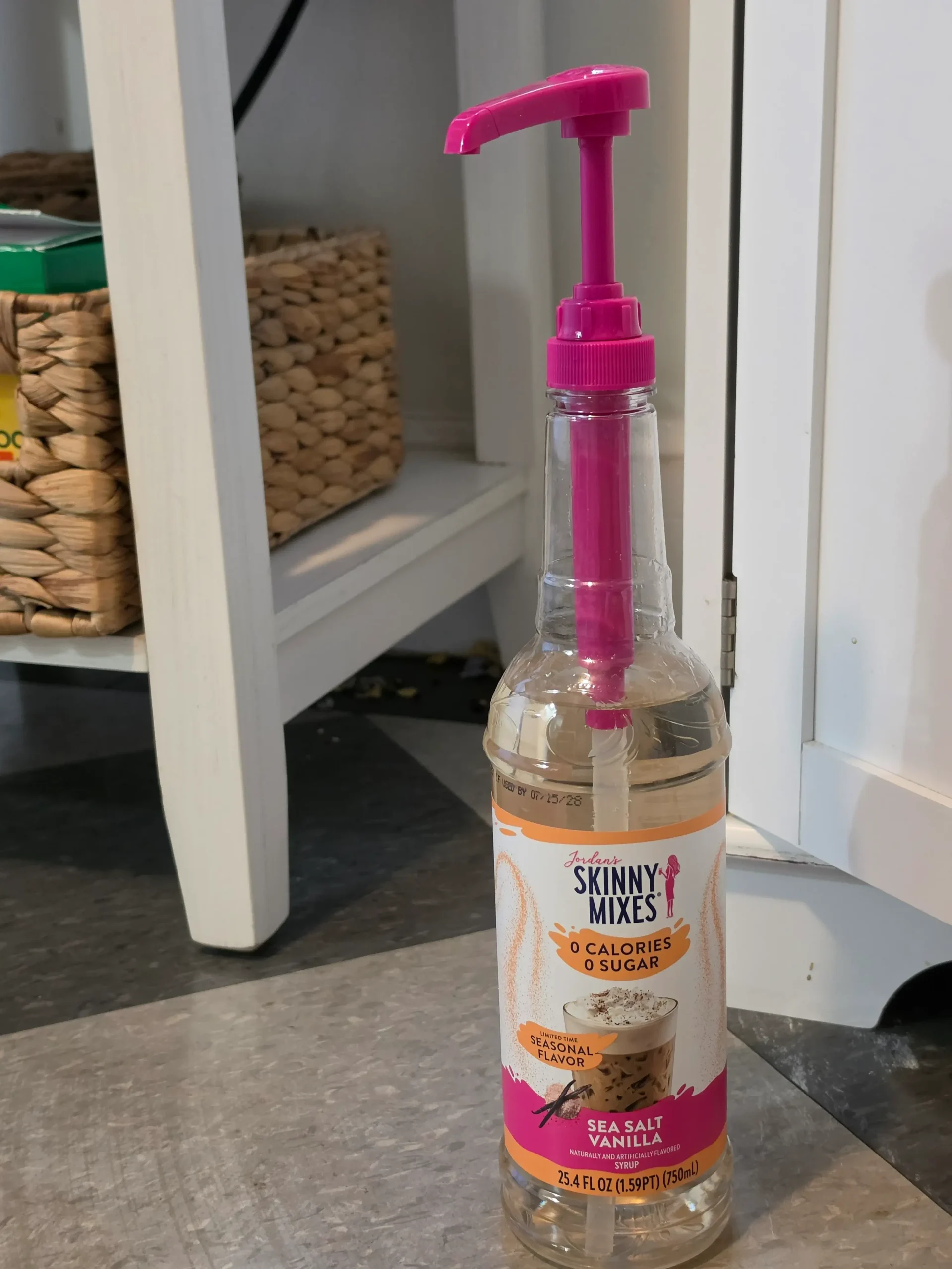 Jordan Skinny Mixes Syrup.