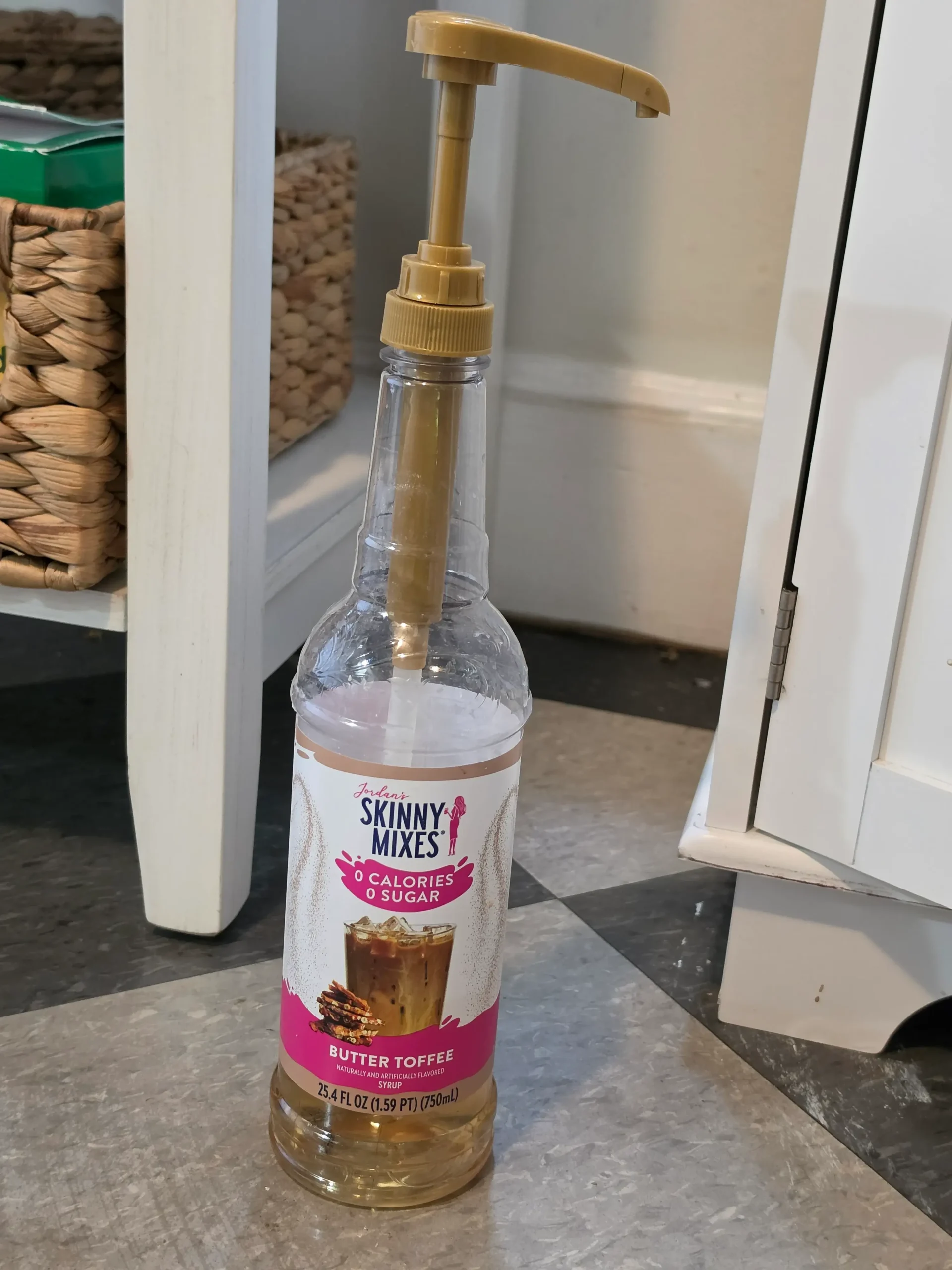 Jordan Skinny Mixes Syrup.