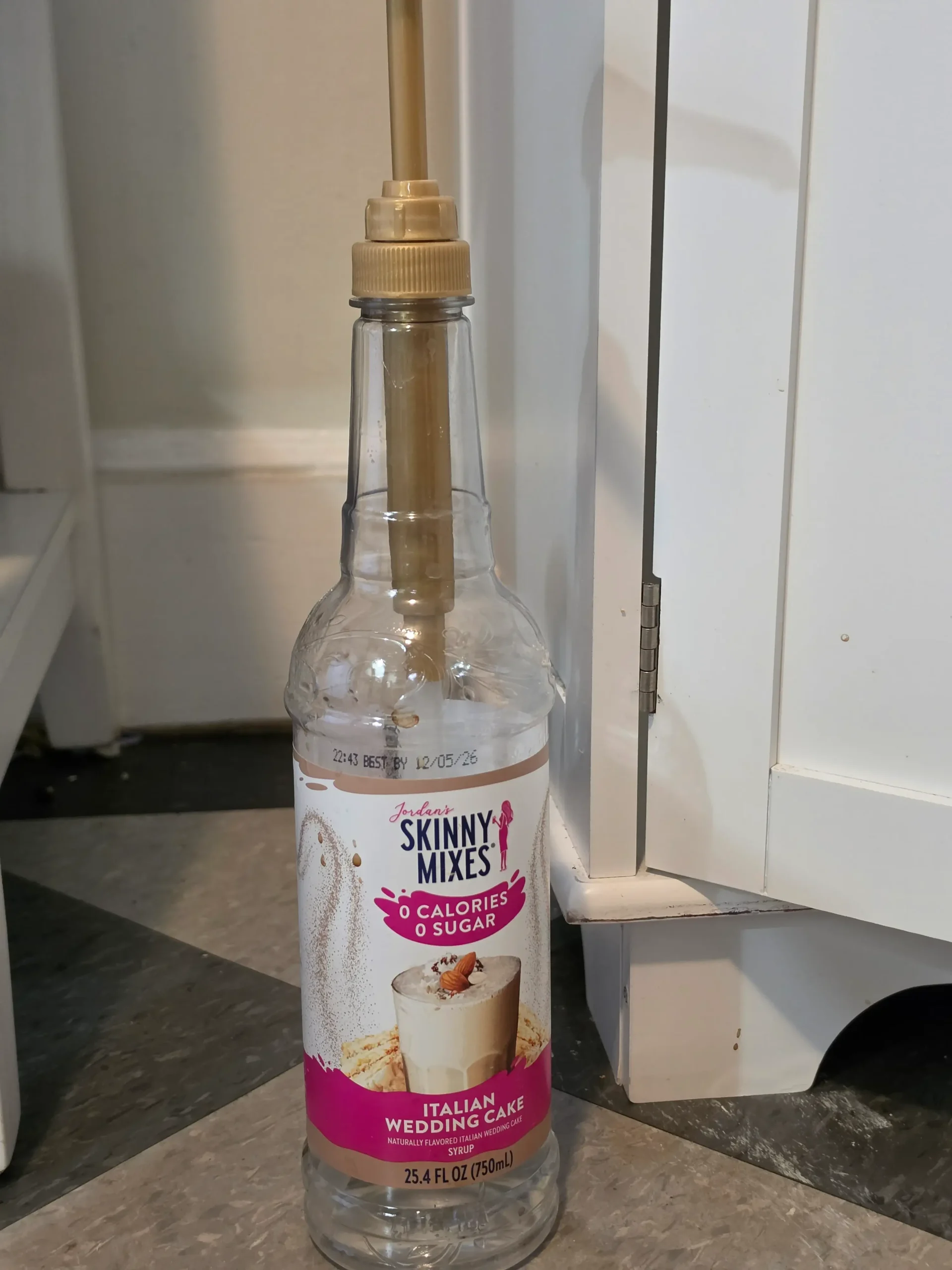 Jordan Skinny Mixes Syrup.
