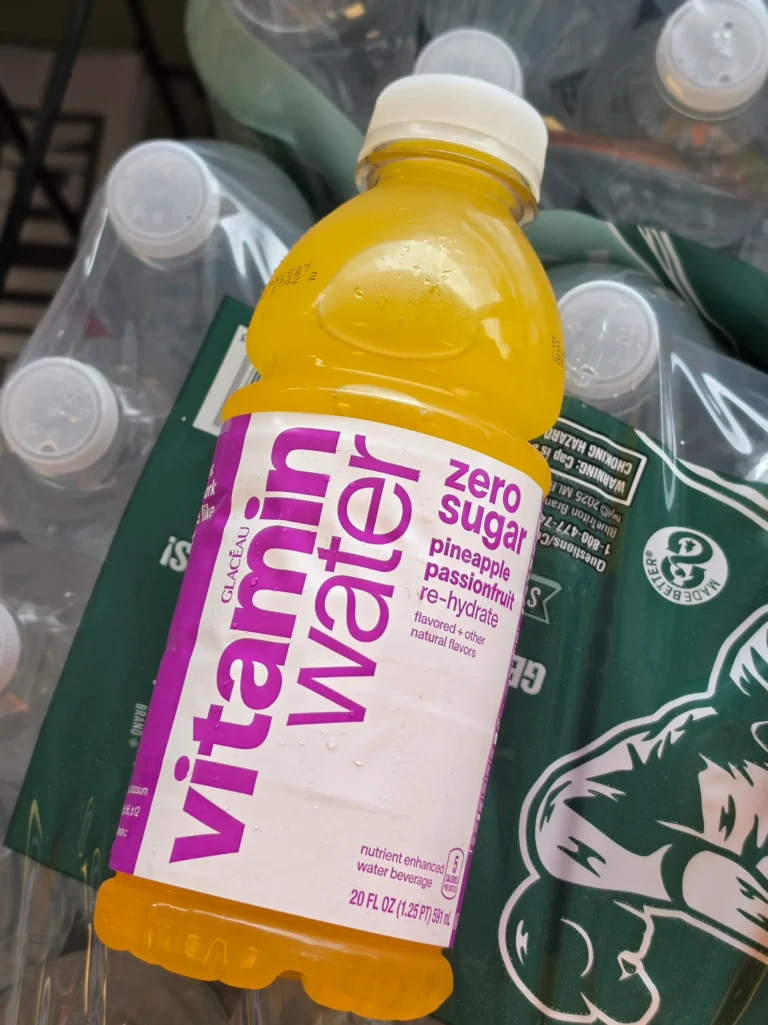 Vitamin Water Zero Sugar Pineapple Passionfruit.