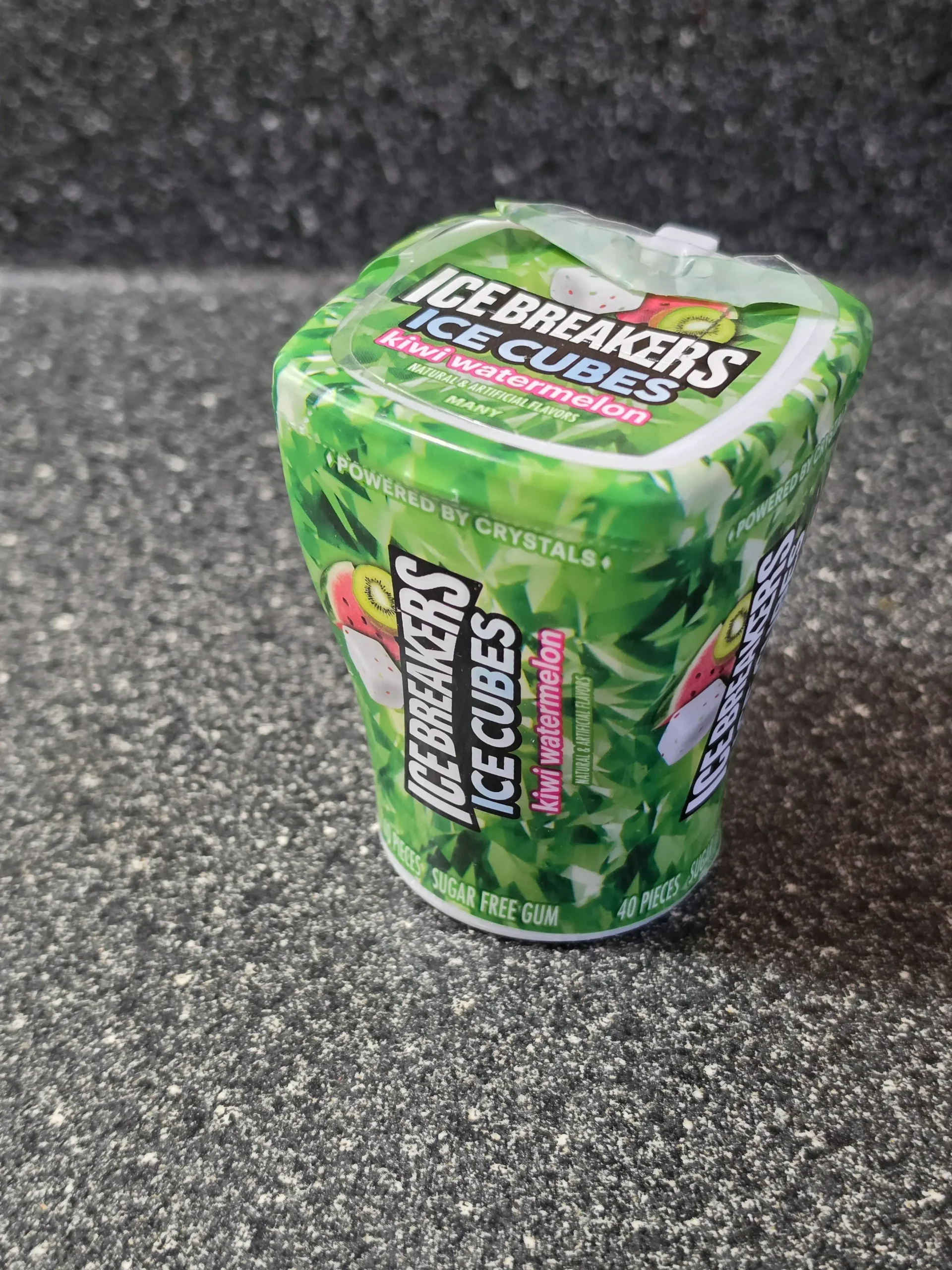 Ice Breakers Kiwi Watermelon Ice Cubes.