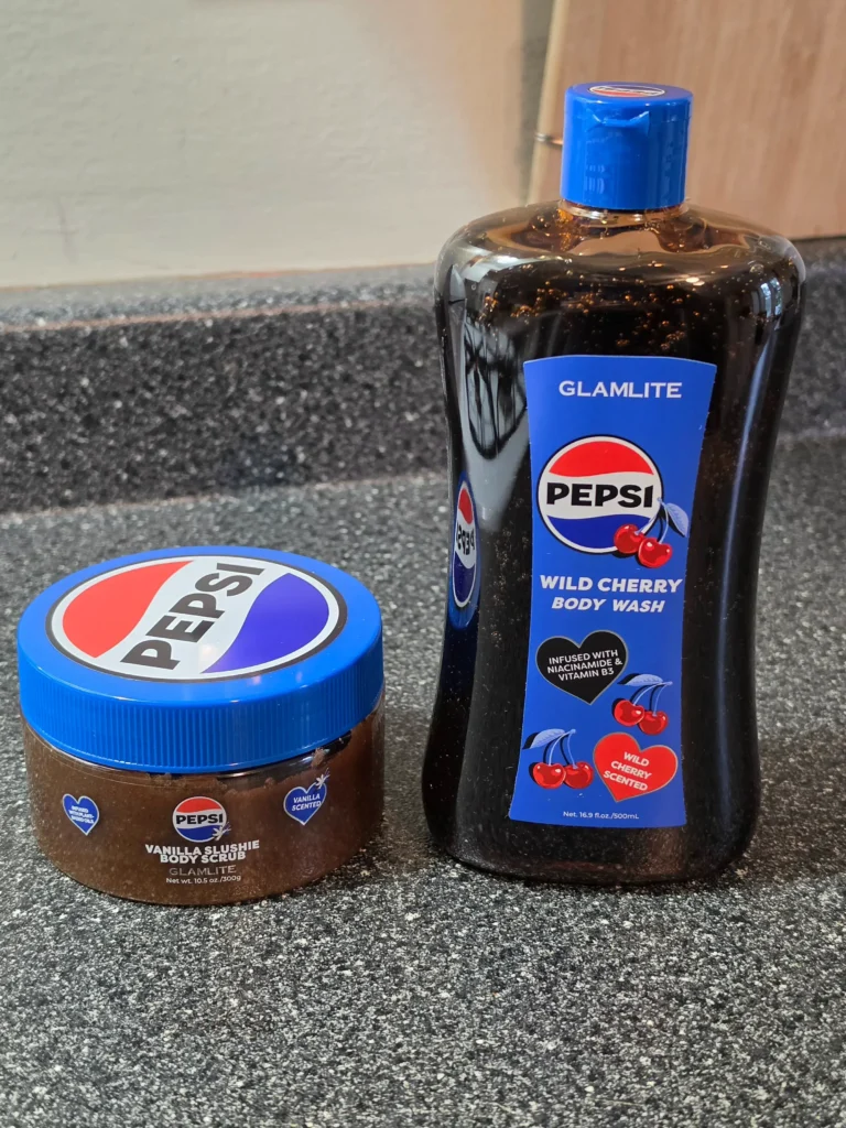 Glamlite Pepsi Vanilla Slushie Body Scrub.