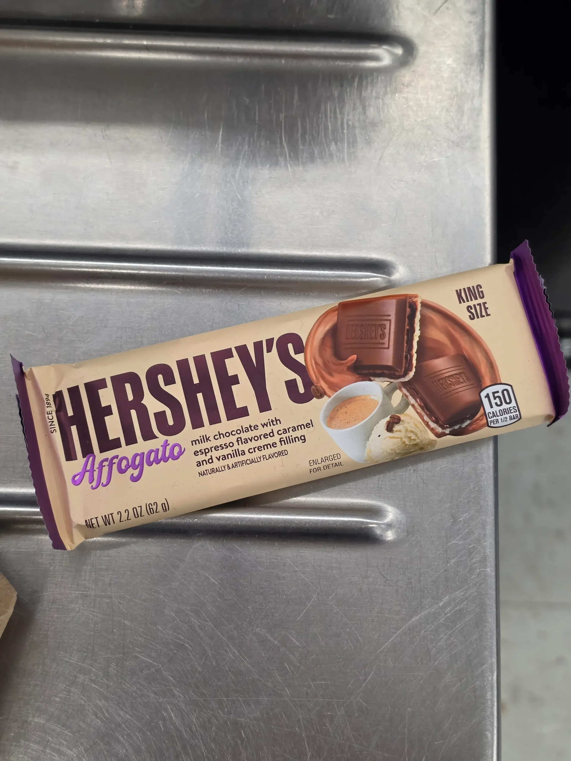 Hershey Affogato Chocolate Bar.
