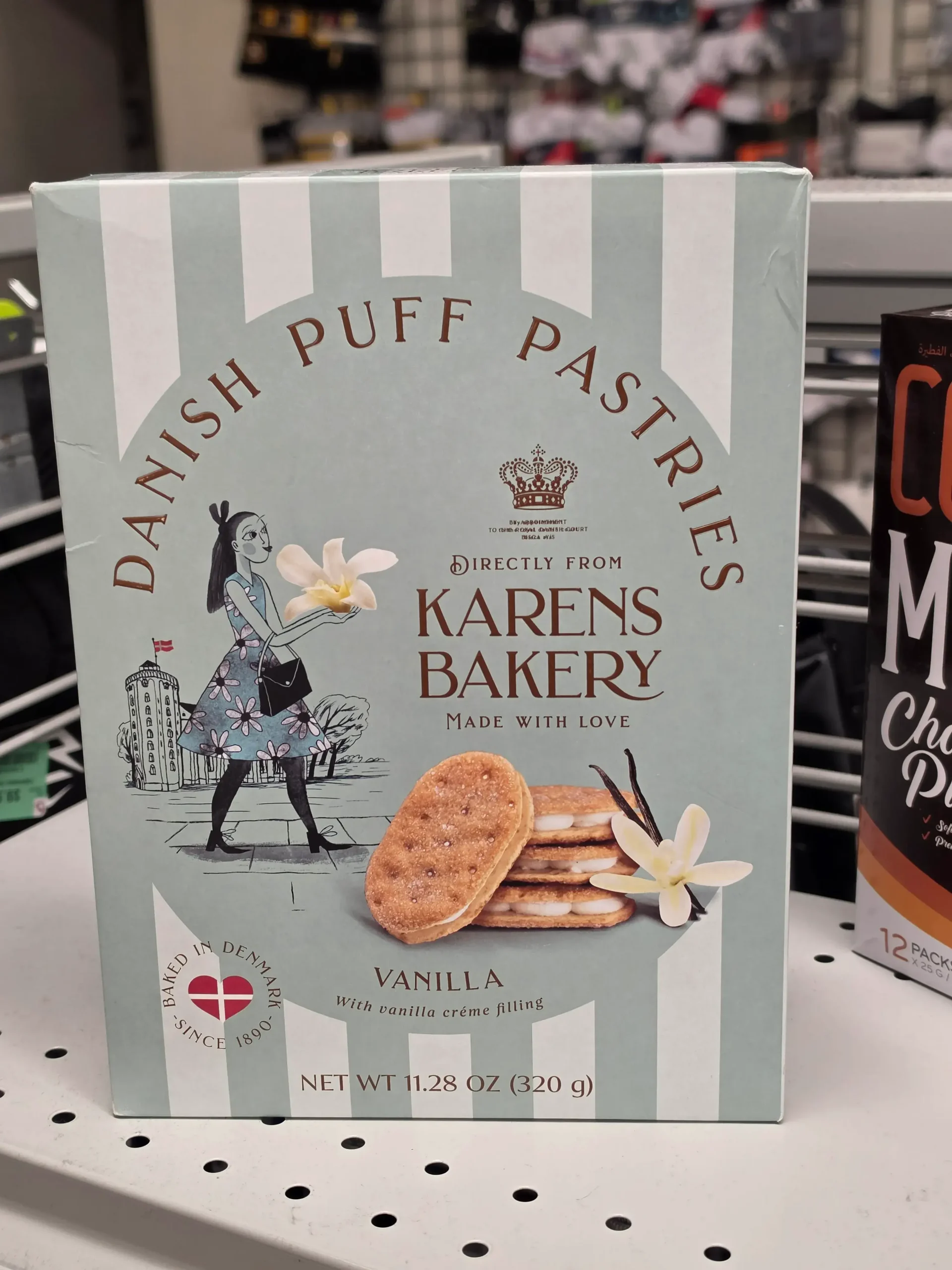 Karens Bakery Vanilla Danish Putt Pastries.